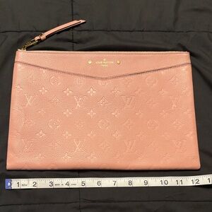 Louis Vuitton Blush Pink Clutch Bag